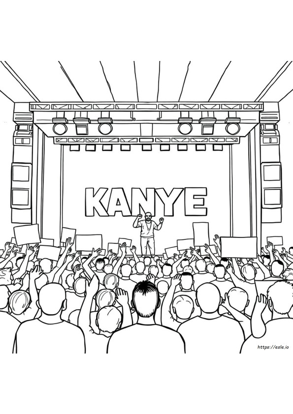 Kanye Halaman Mewarnai