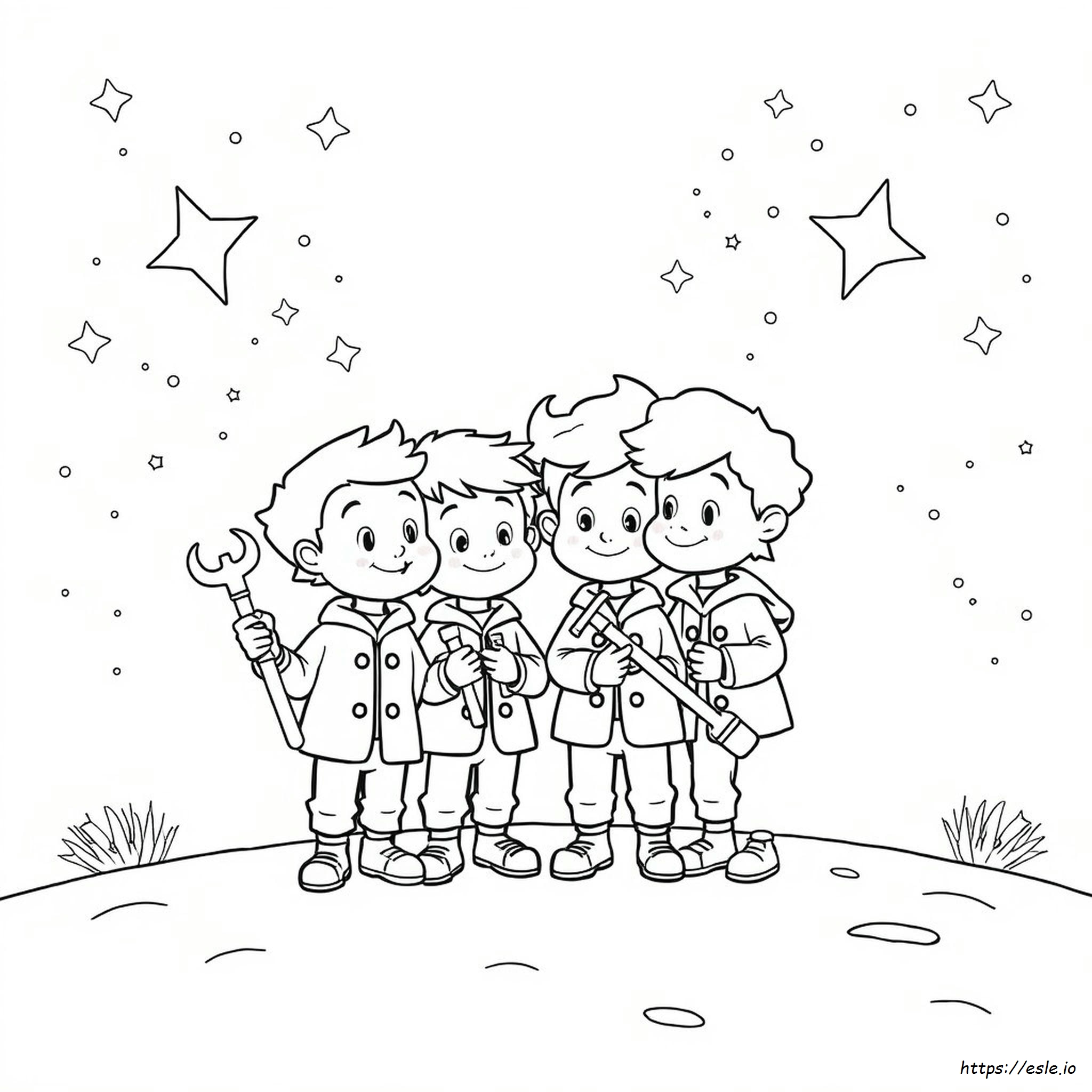 Little Einsteins Colouring Pages