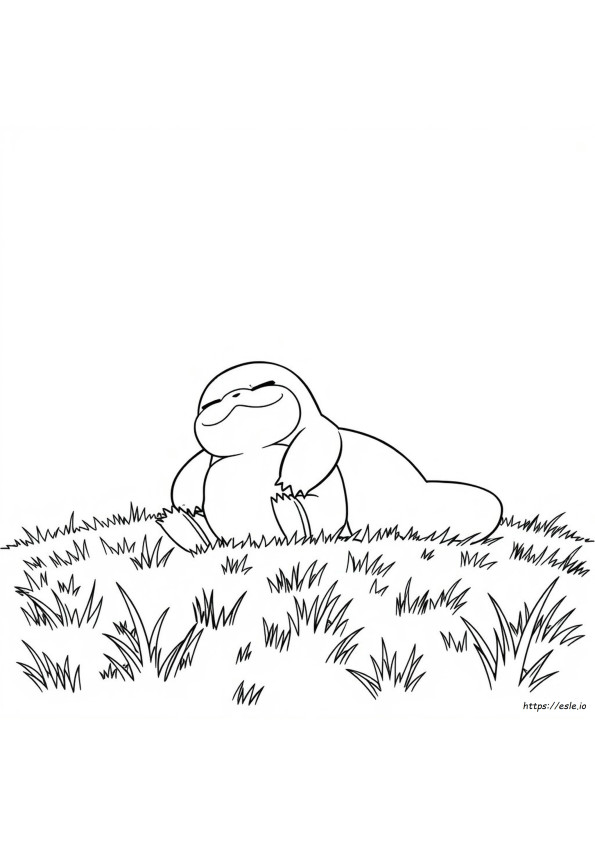 Snorlax Da Colorare