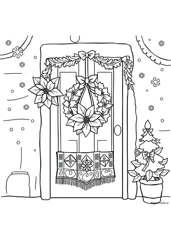 Meksiko Natal Gambar Mewarnai