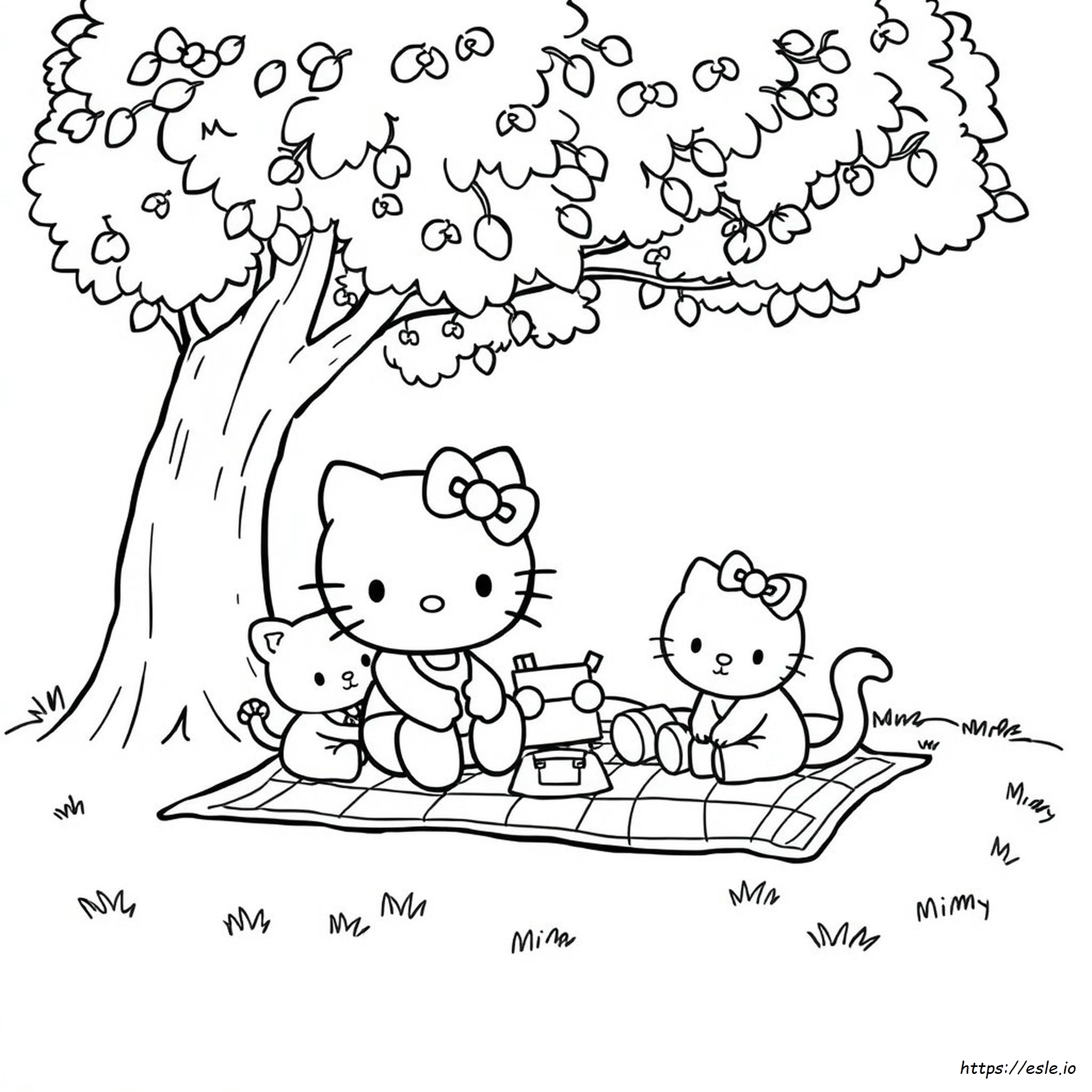 Hello Kitty Und Freunde Ausmalbilder Kostenlos Zum Ausdrucken