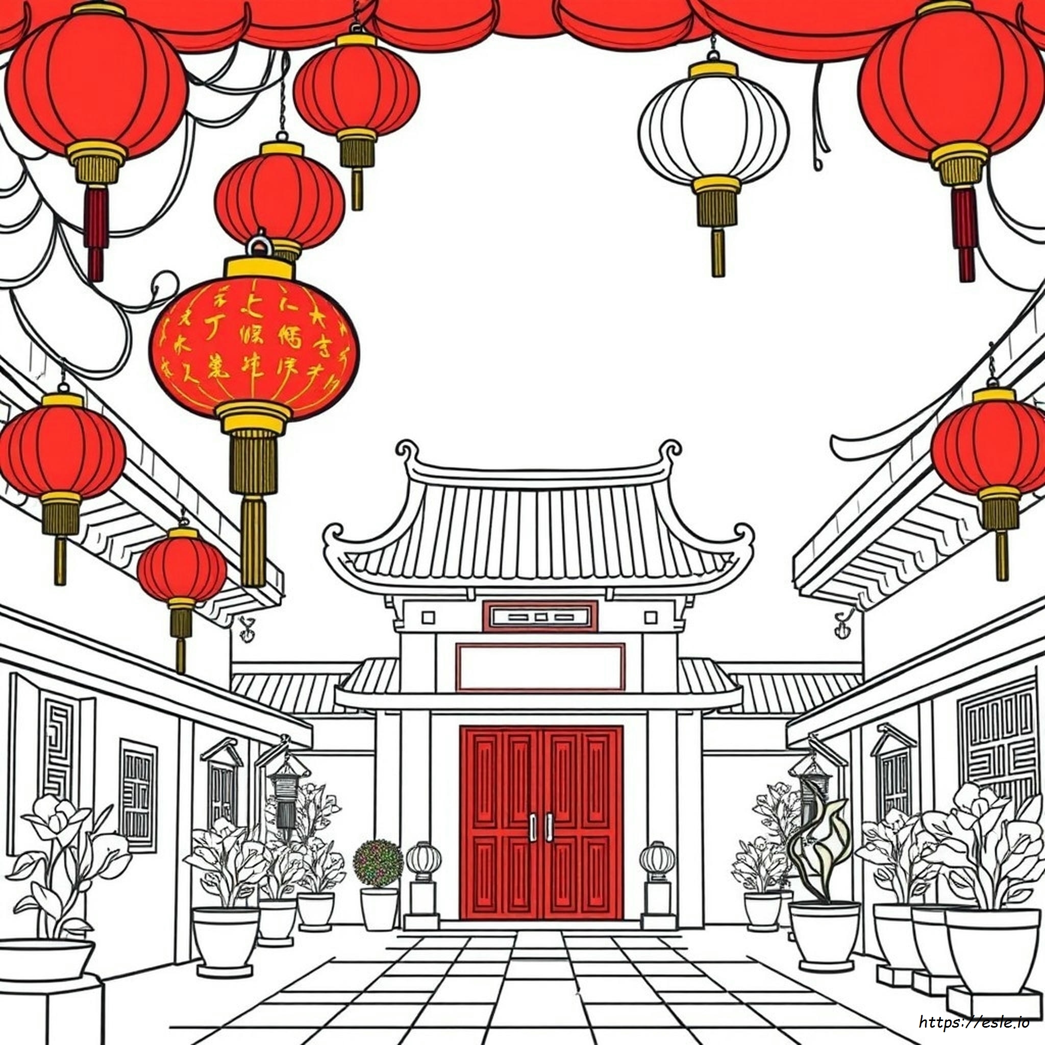 Disegni Da Colorare Sulla Cina