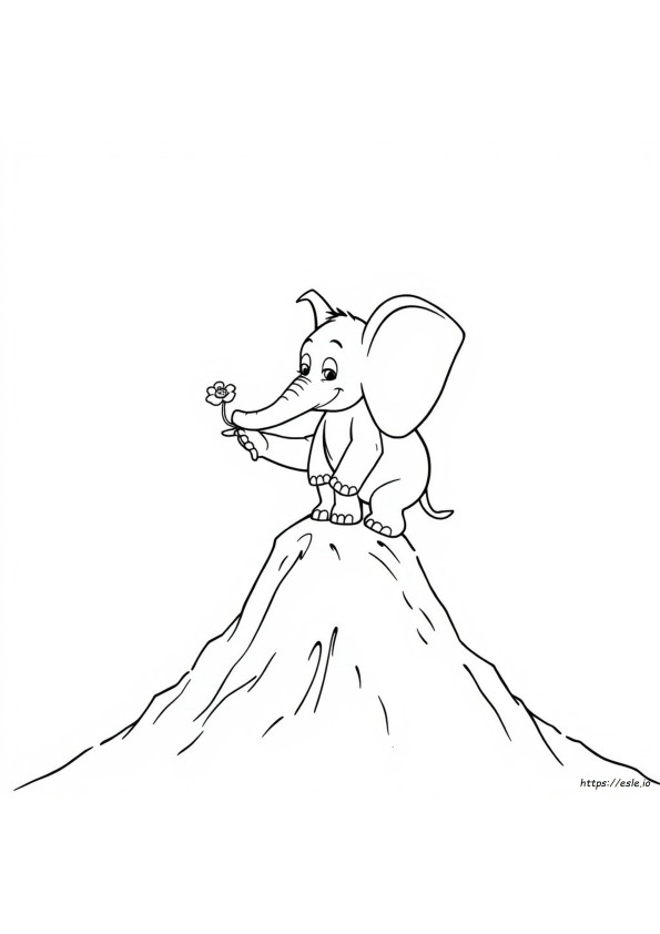 Halaman Mewarnai Dr Seuss Horton