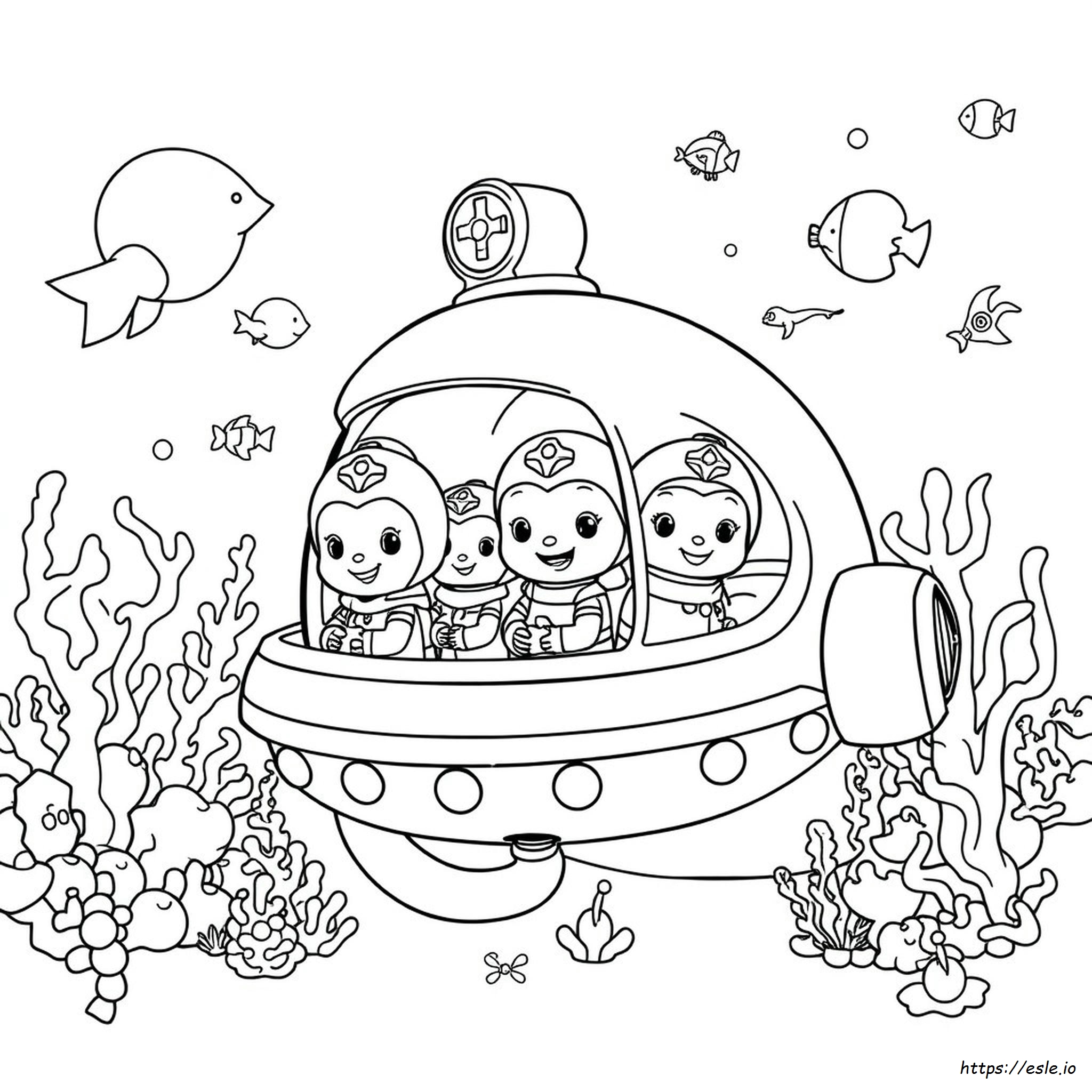 Octonauts Printable Coloring Pages