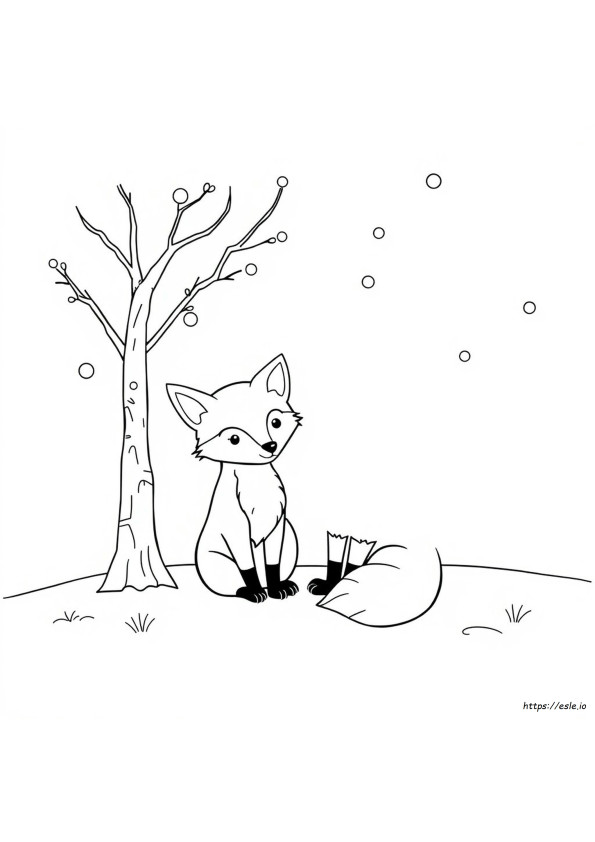 Animali Invernali Carini Da Colorare