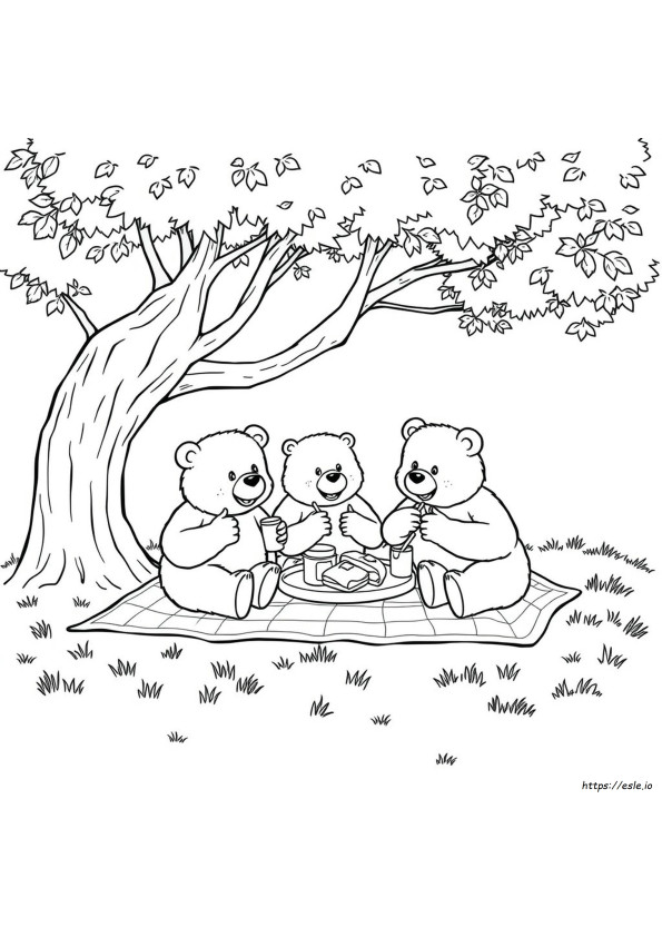 Berenstein Bears Ausmalbilder