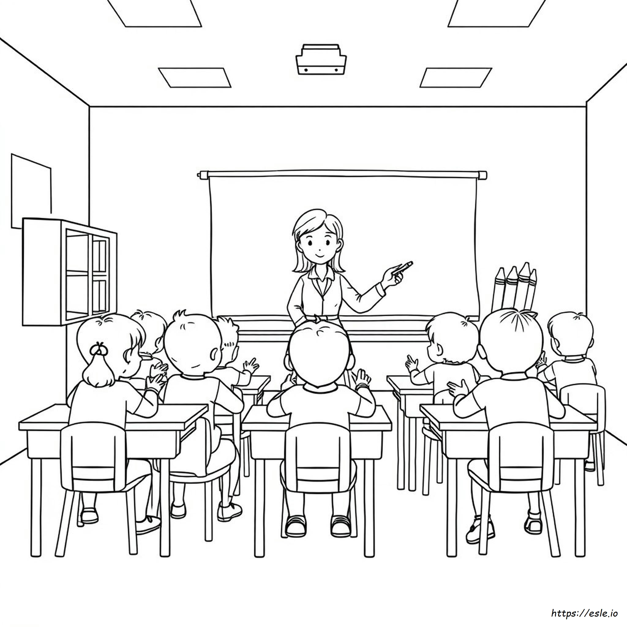 Disegni Da Colorare Per L'aula
