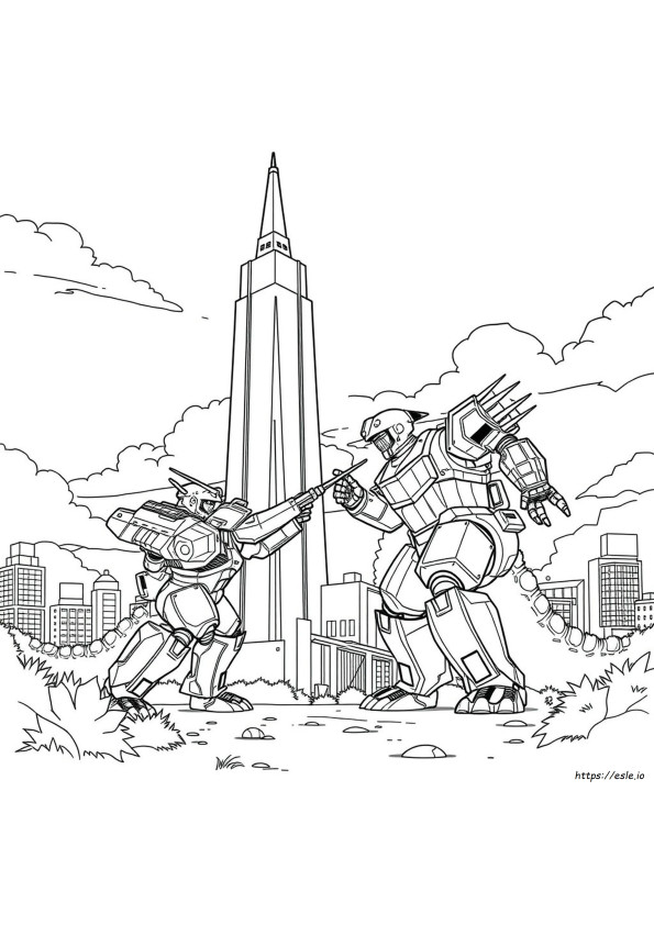 Gambar Mewarnai Pacific Rim