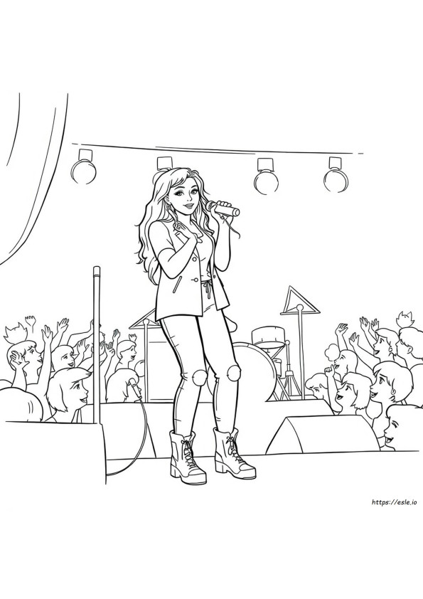 Coloriage À Imprimer Sabrina Carpenter