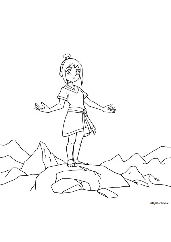 Avatar The Last Airbender Kleurplaten Toph