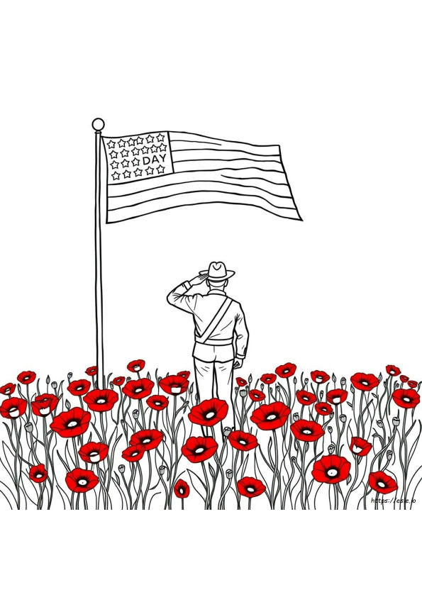 Gambar Mewarnai Hari Veteran