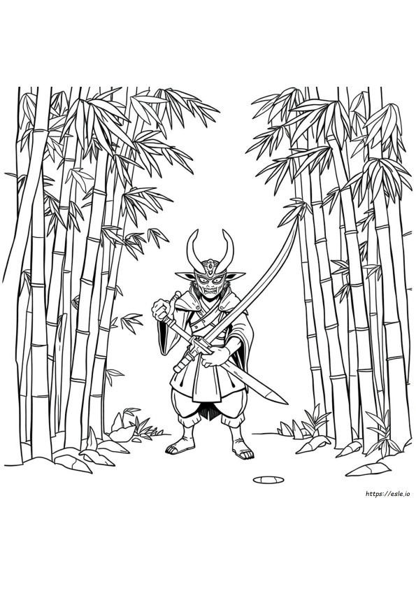 Desenhos Para Colorir De Demon Slayer: Kokushibo