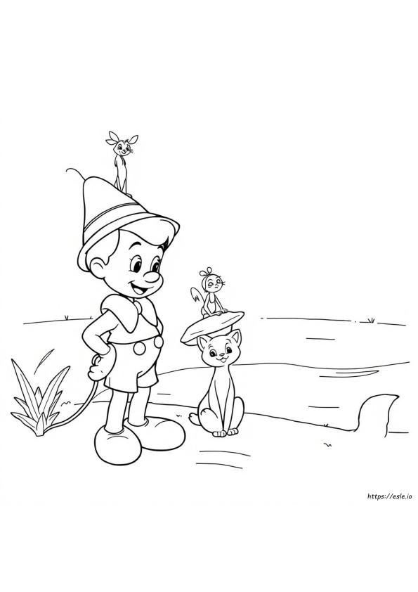 Disney Pinocchio Coloring Pages