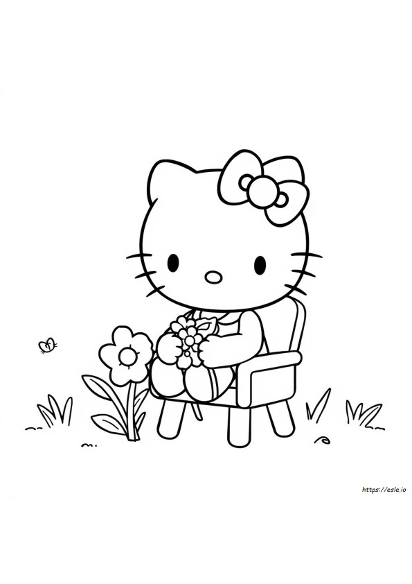 Colouring Pictures Of Hello Kitty