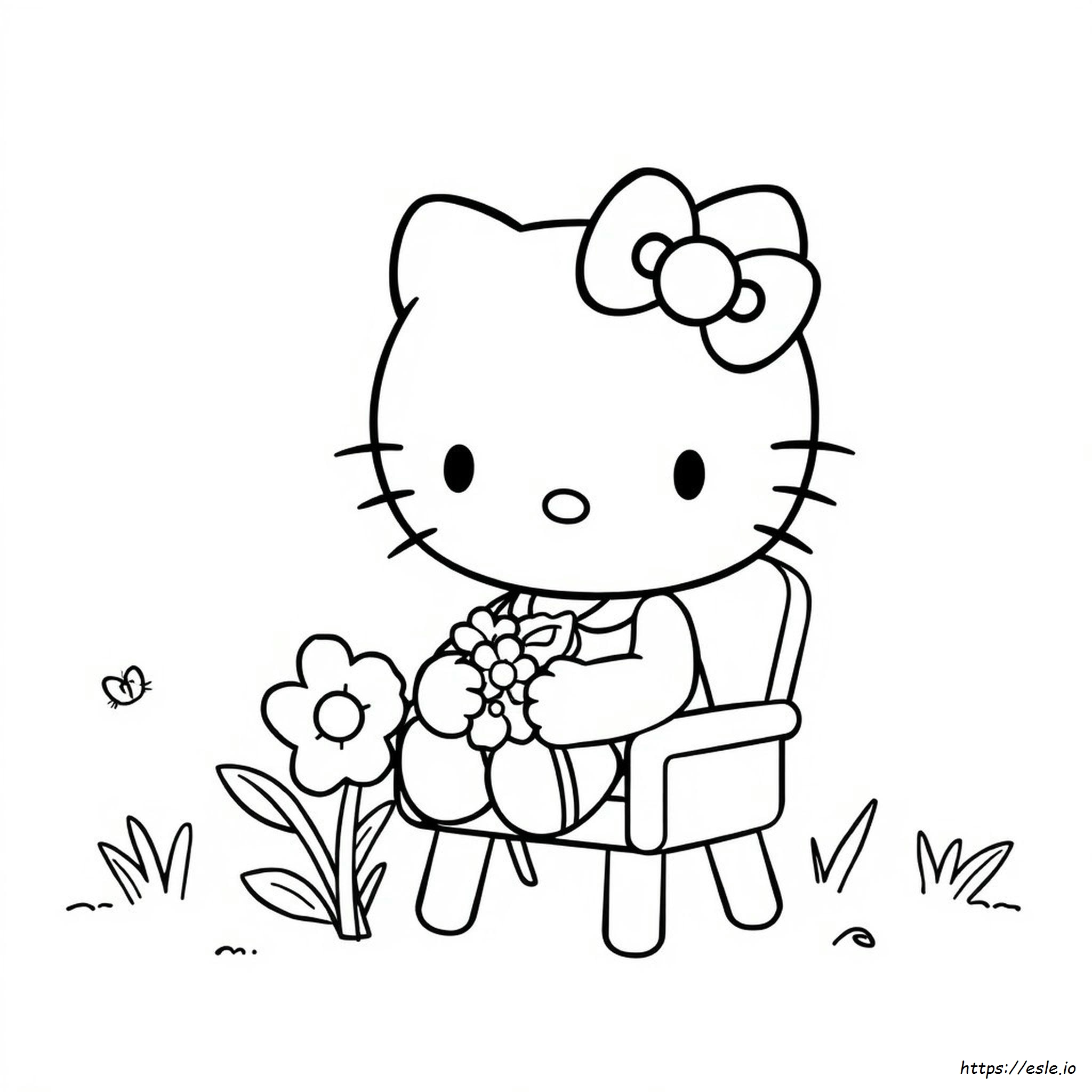 Hello Kitty Ausmalbilder