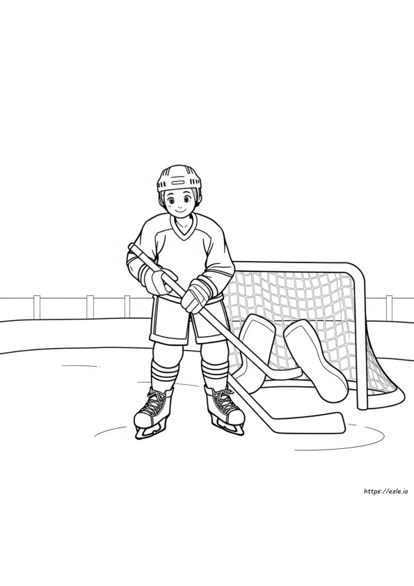 Hockey Coloring Pictures