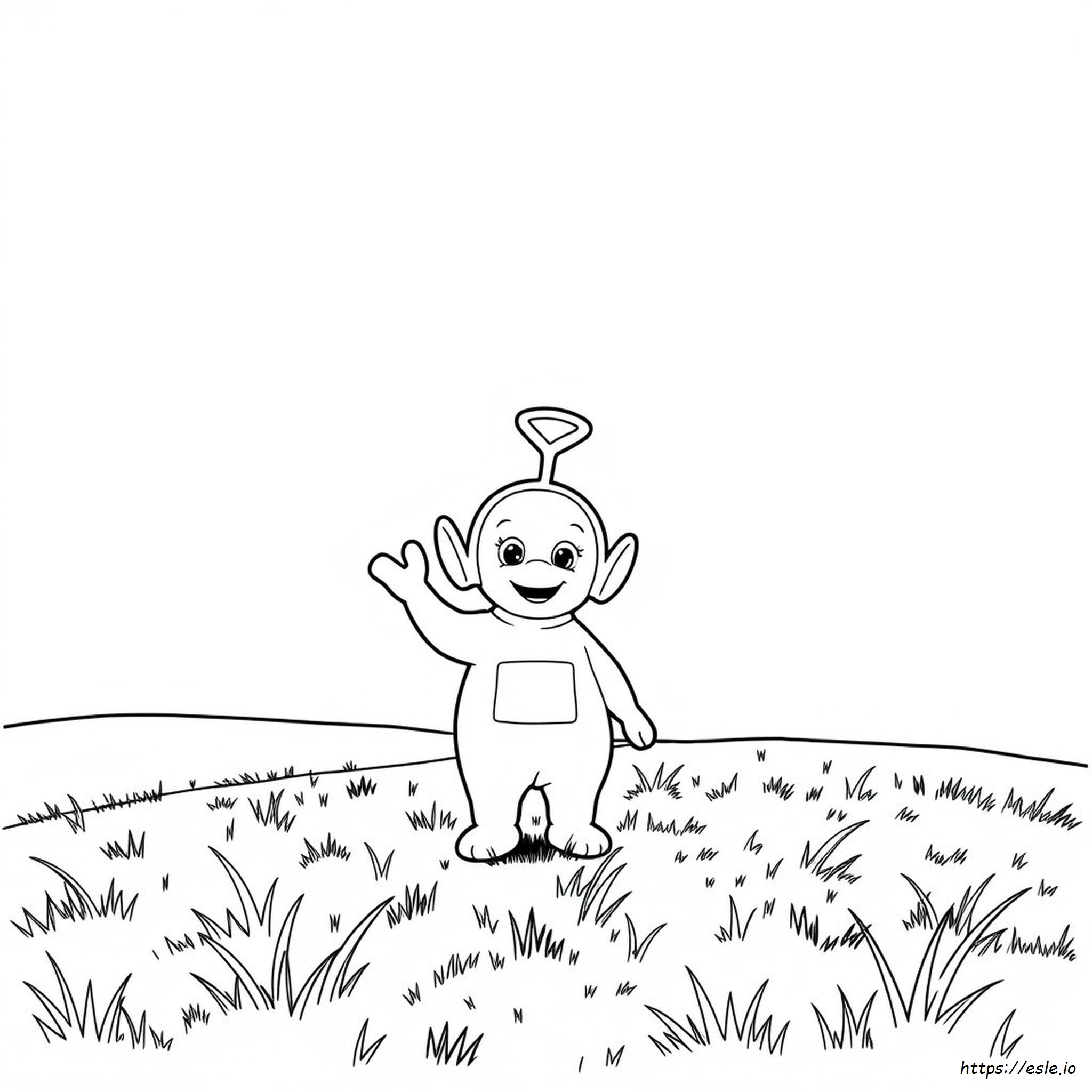 Dipsy Teletubbies Coloring Pages