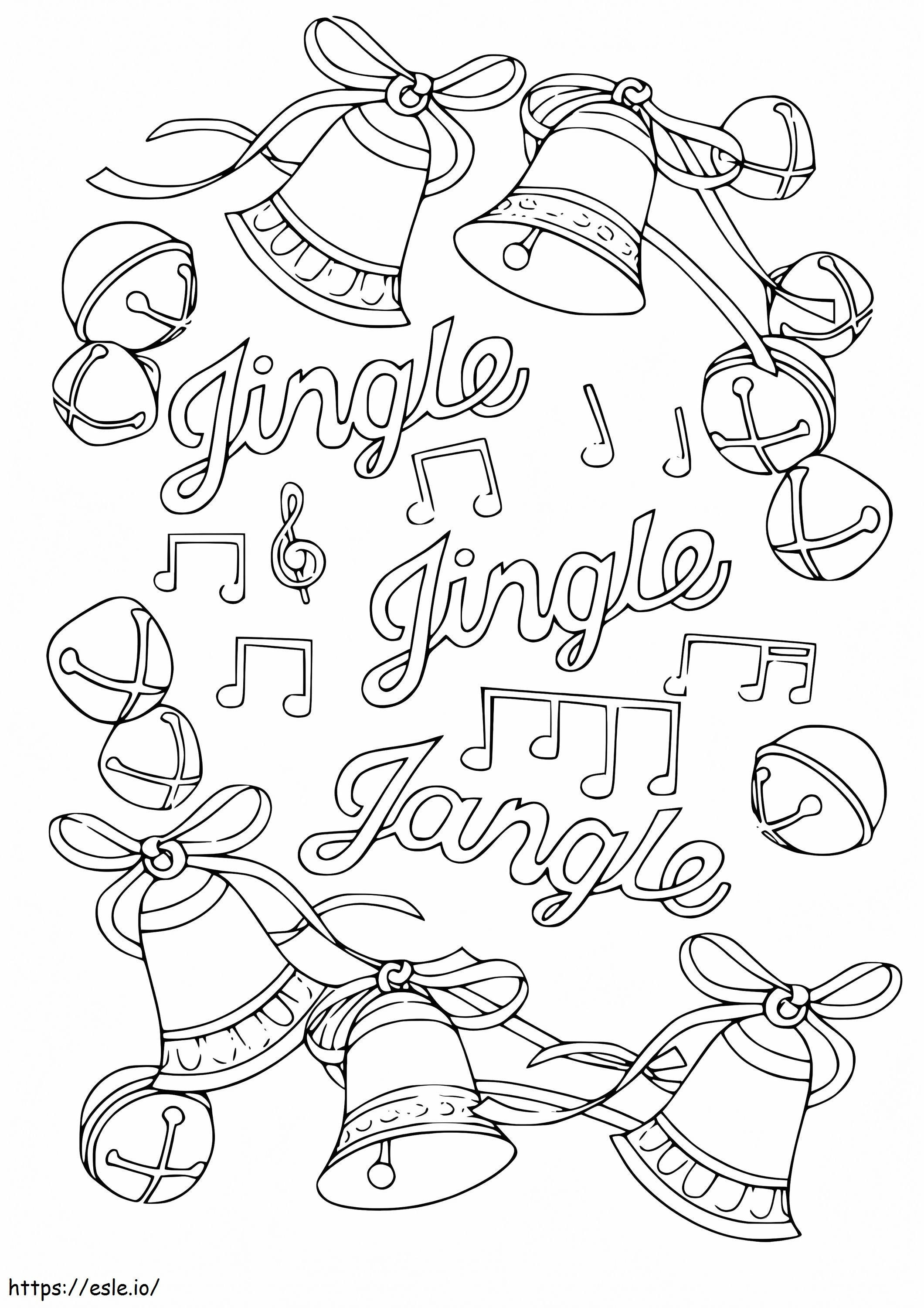Christmas Bells 22 coloring page