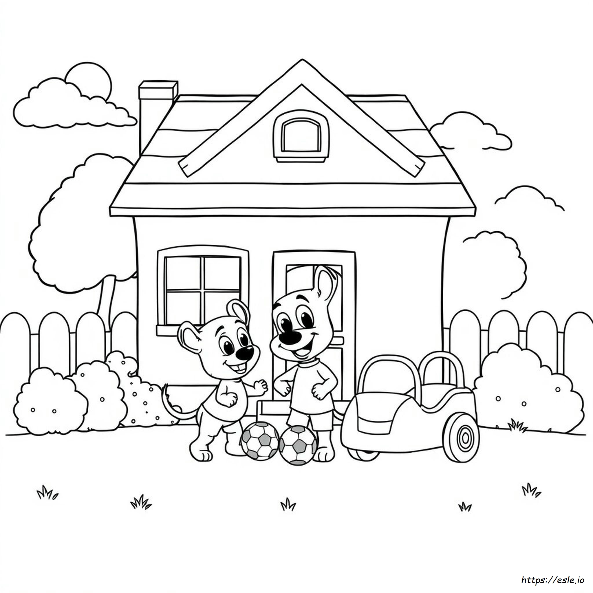 Bluey.Tv Coloring Pages