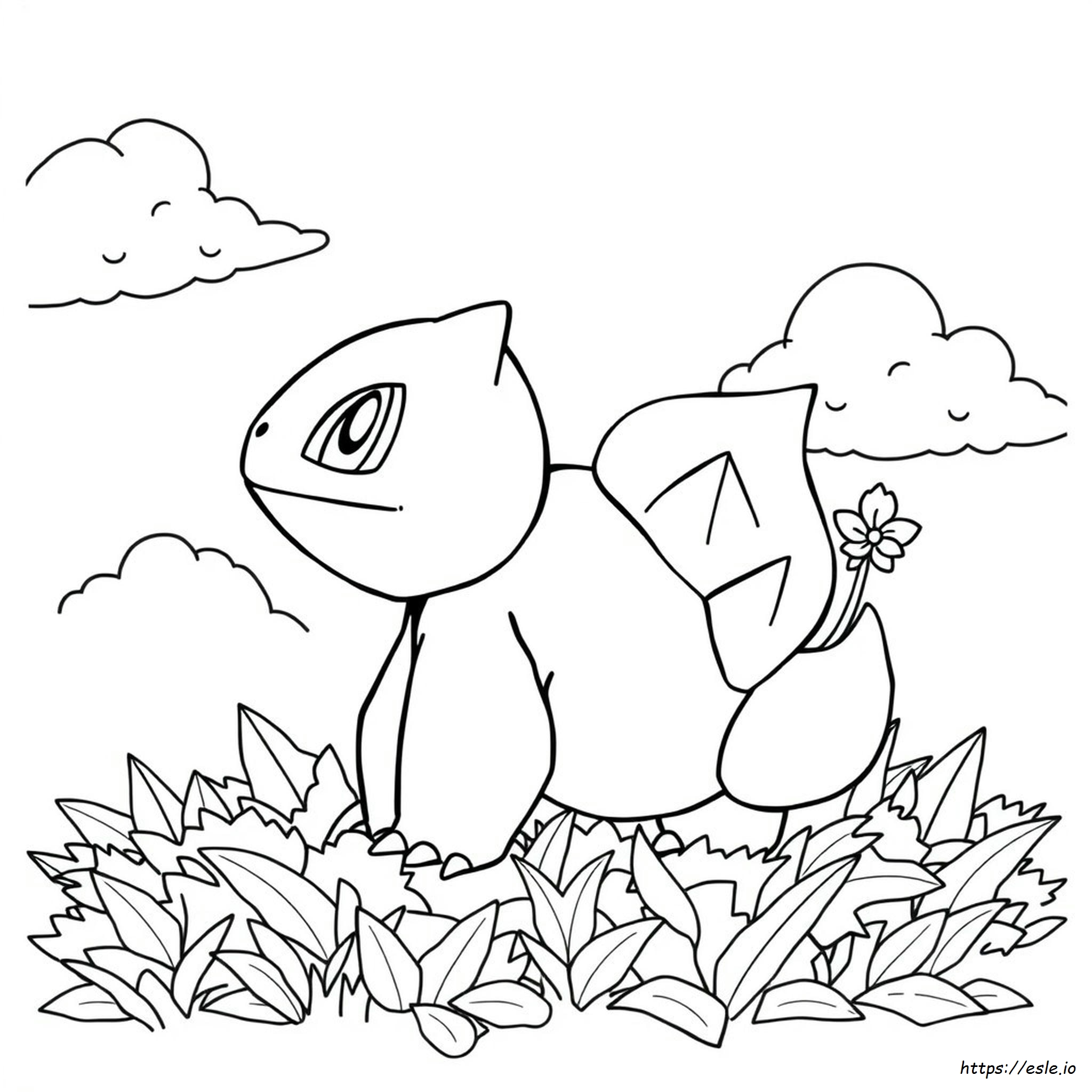 Pokemon Bulbasaur Printable Coloring Pages