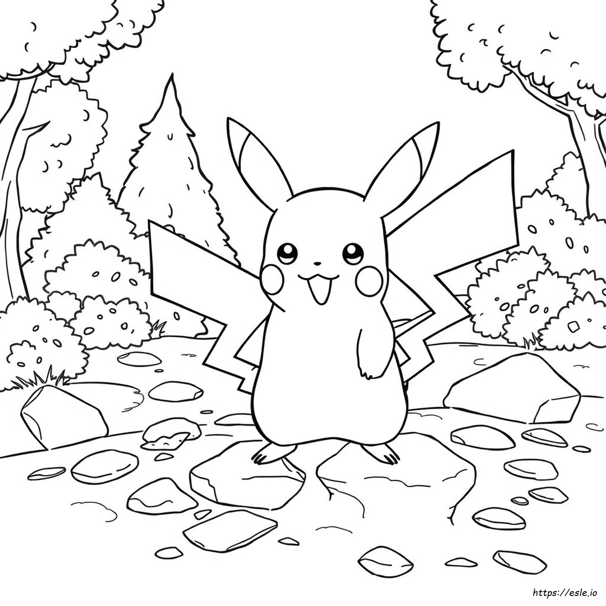 Pikachu Coloring Pages To Print