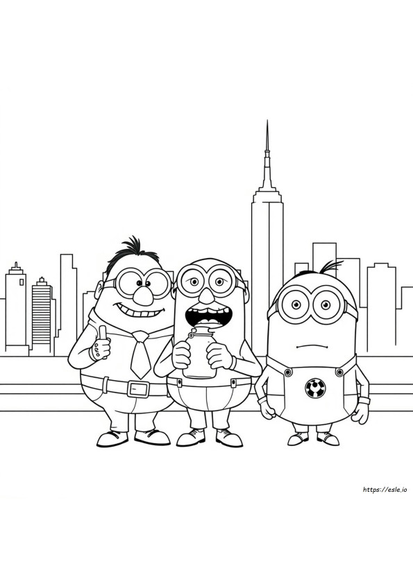 Despicable Me 3 Gru Mewarnai Gambar