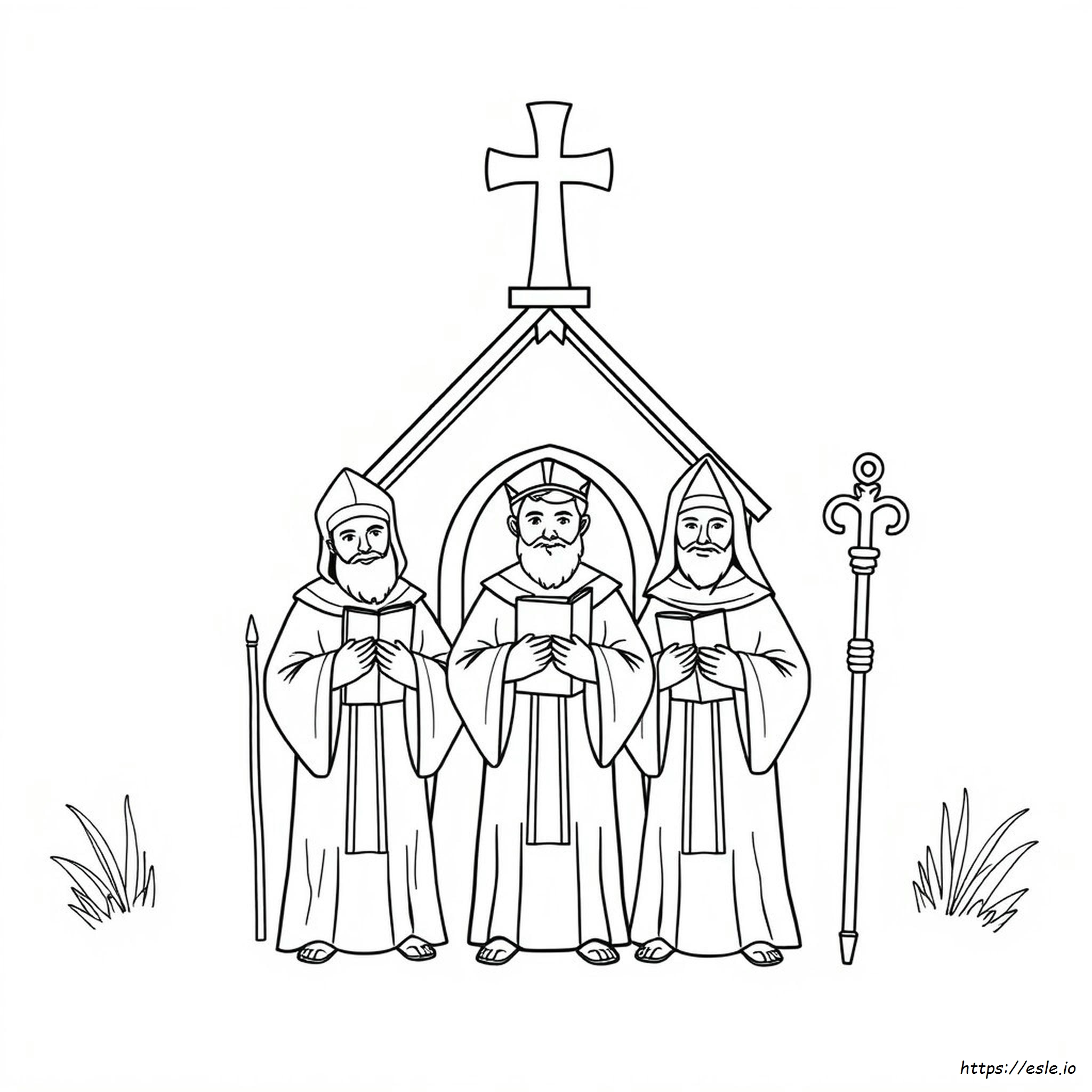 Free Printable Saints Coloring Pages