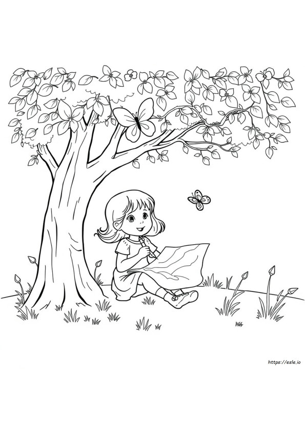 Girl Coloring Pages
