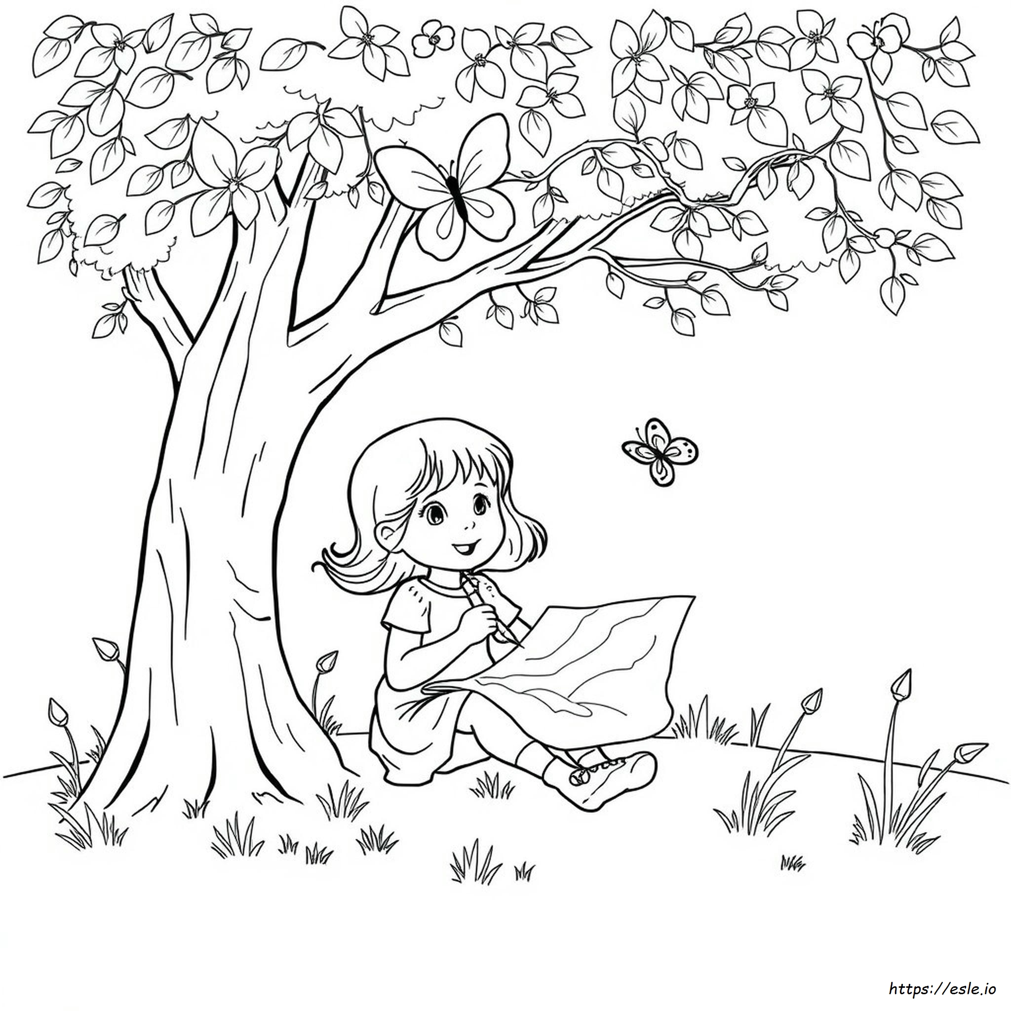 Girl Coloring Pages