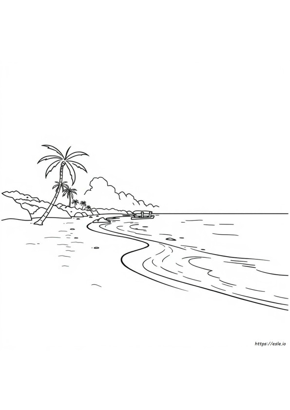 Bermuda Gambar Mewarnai