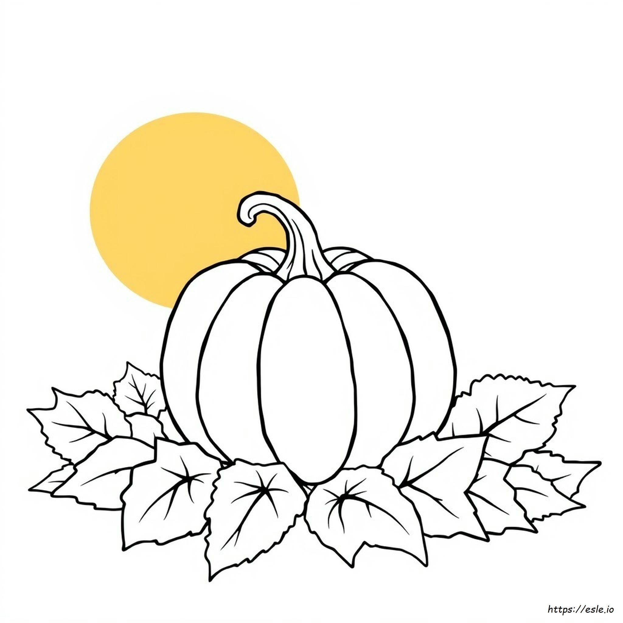 Printable Coloring Pages Of Pumpkins