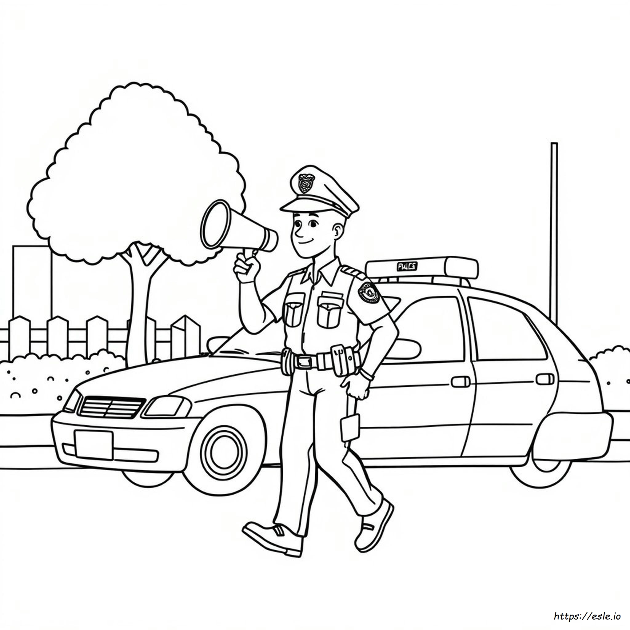 Disegni Di Poliziotti Da Colorare