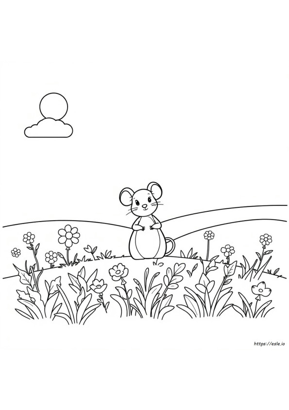Minimouse De Colorat