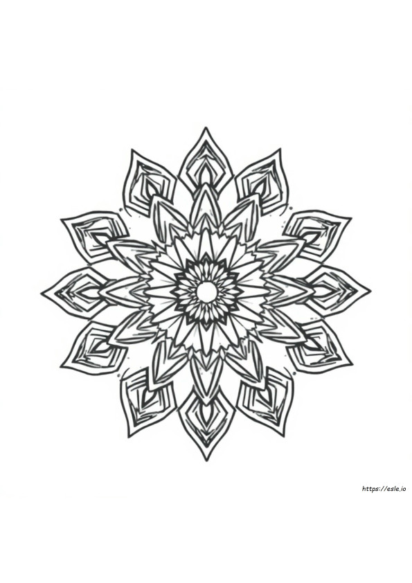 Mandalas De Estrellas Para Colorear
