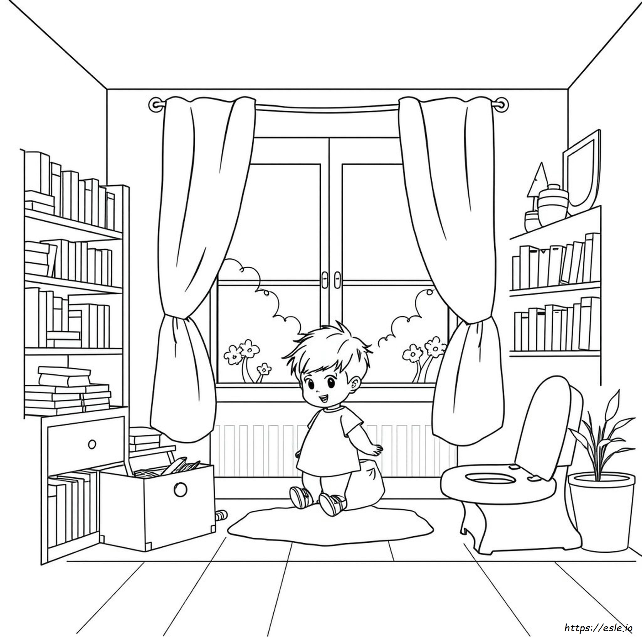 Disegni Da Colorare Interno Casa
