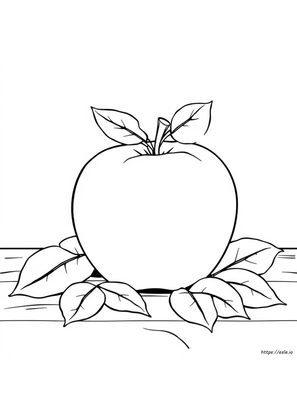 Apple Coloring Pages For Adults
