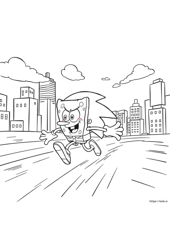Sonic Boom Gambar Mewarnai Dapat Dicetak