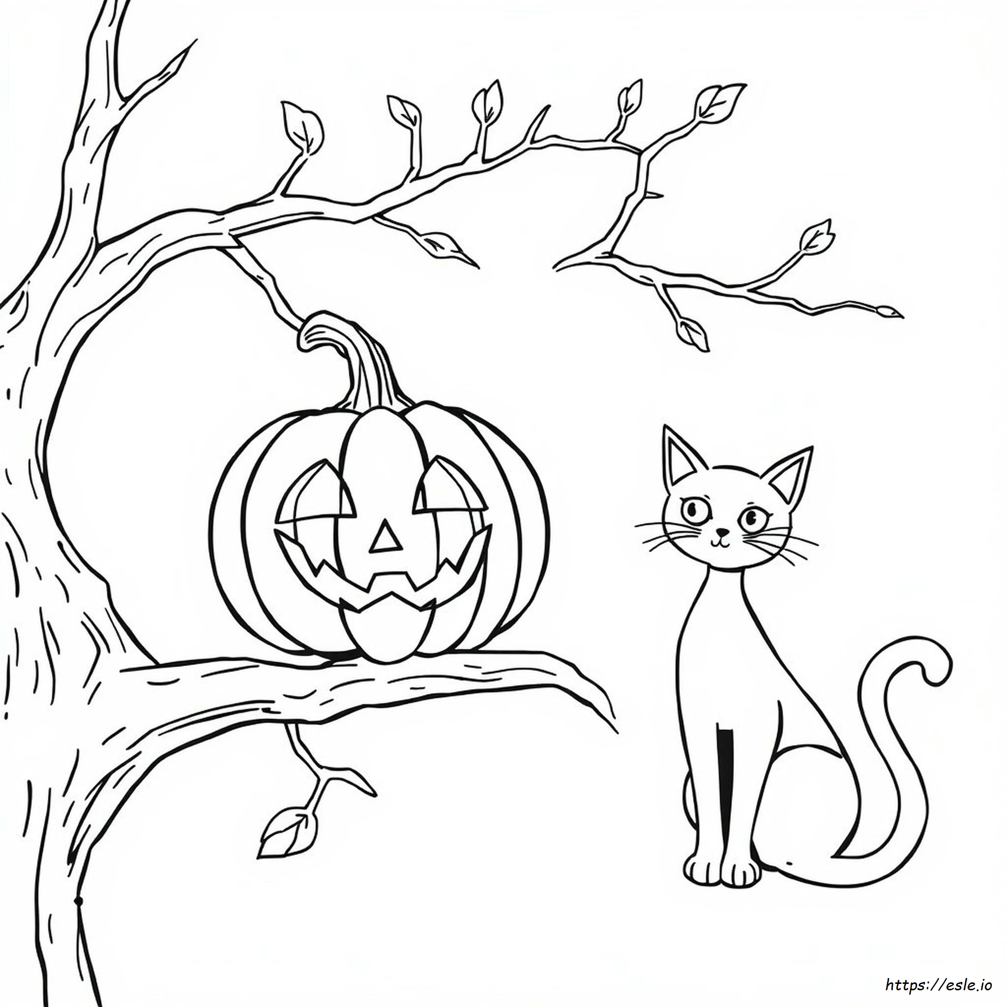 Páginas Difíciles De Halloween Para Colorear Para Adultos