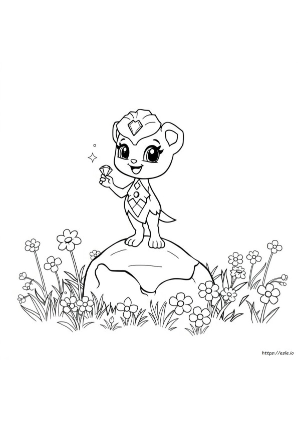 Jewelpet Coloring Book