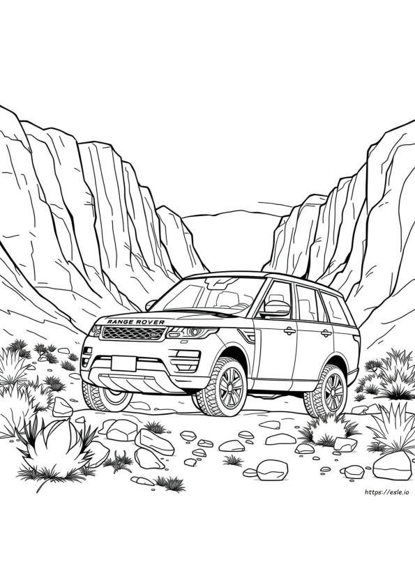 Range Rover Coloring