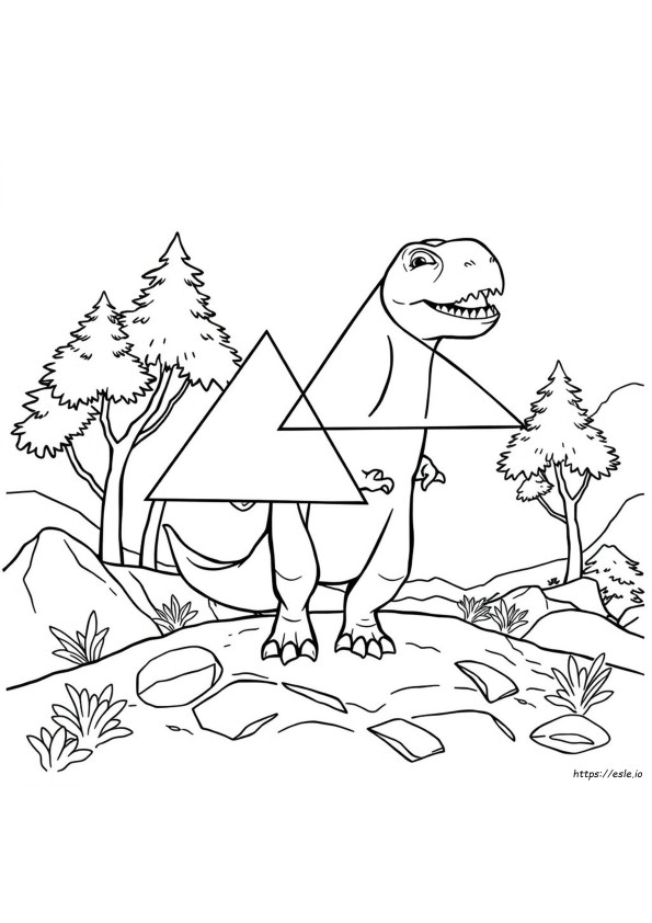 Segitiga Kongruen Kegiatan Mewarnai Dinosaurus Kunci Jawaban Pdf