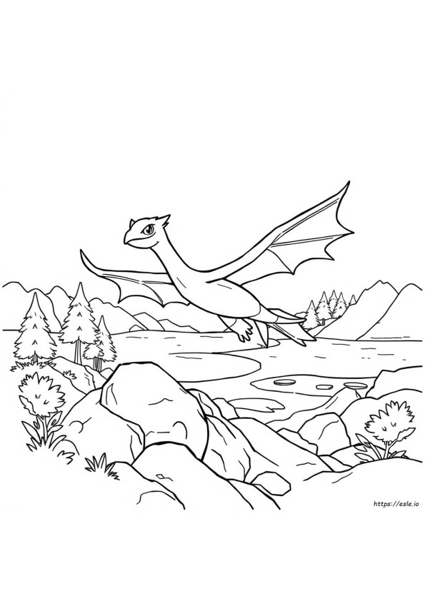 Salamence Gambar Mewarnai
