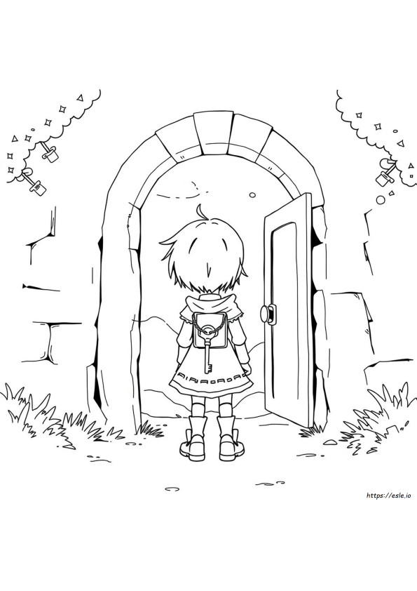 Coloriage Manga Blue Lock