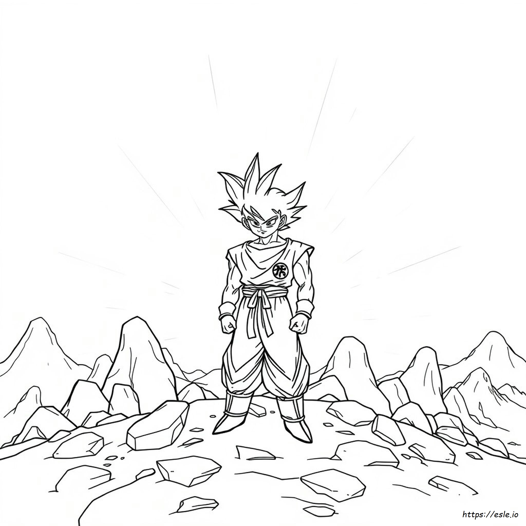 Coloring Pages Dragon Ball Para Colorear
