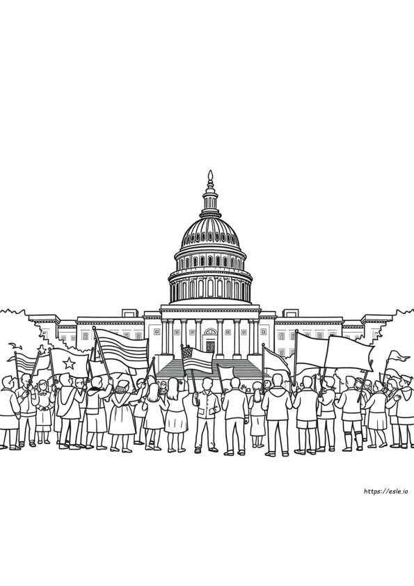 Constitution Day Coloring Pages Printable
