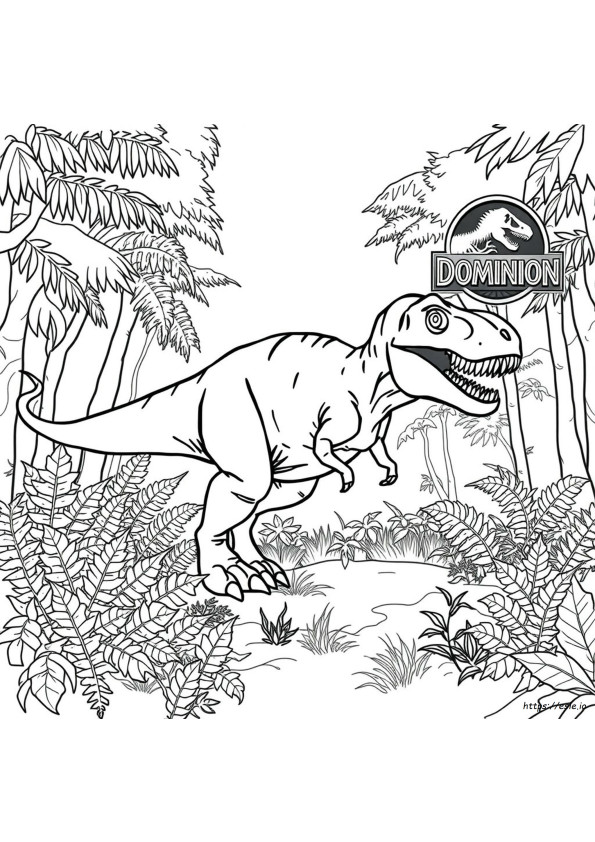Jurassic World Dominion De Colorat