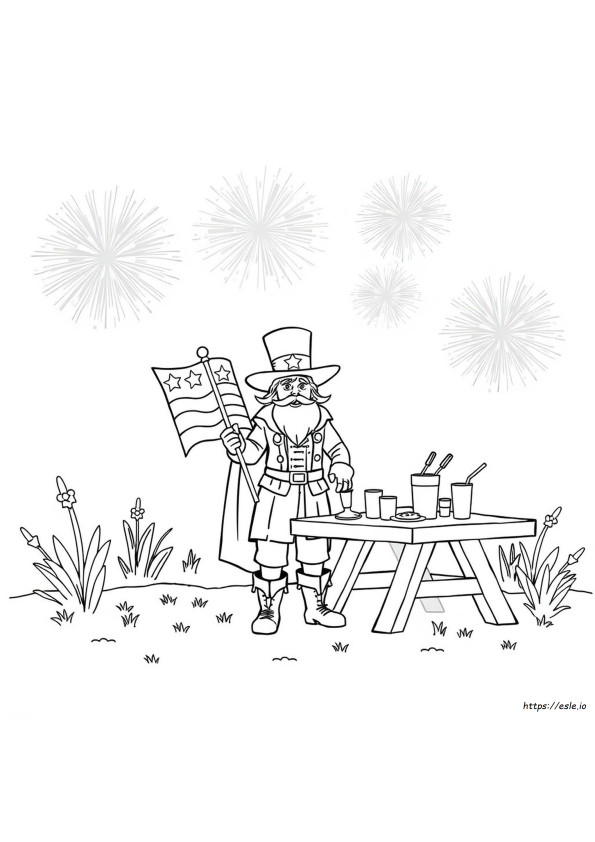 Free Printable Coloring Pages For Fourth Of July