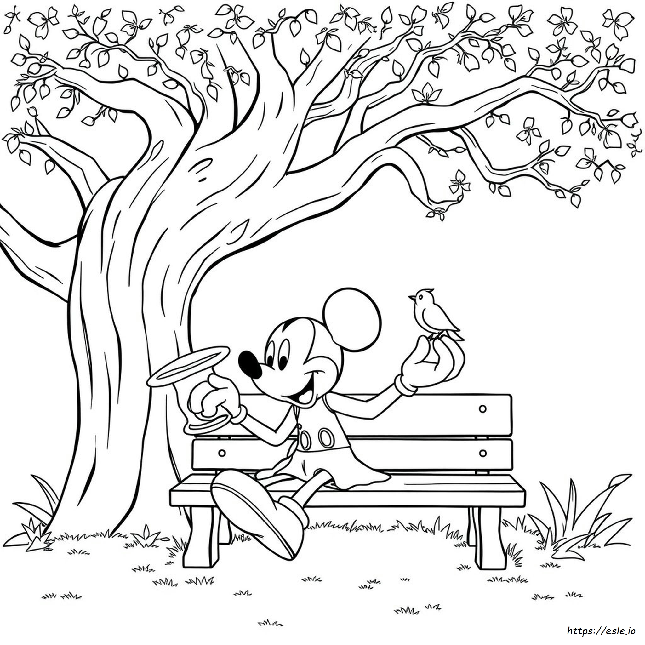 Páginas Para Colorear Gratis De Personajes De Disney