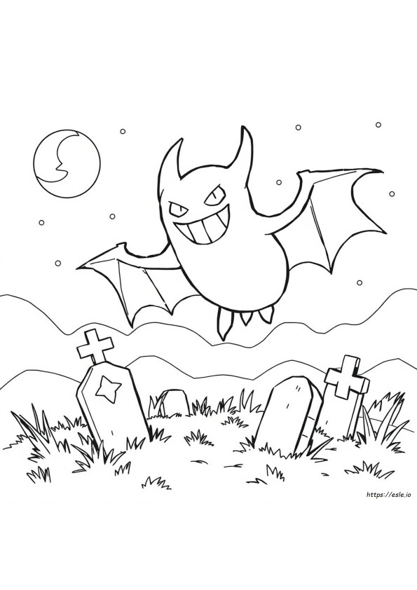 Gengar Pokémon Da Colorare E Stampare