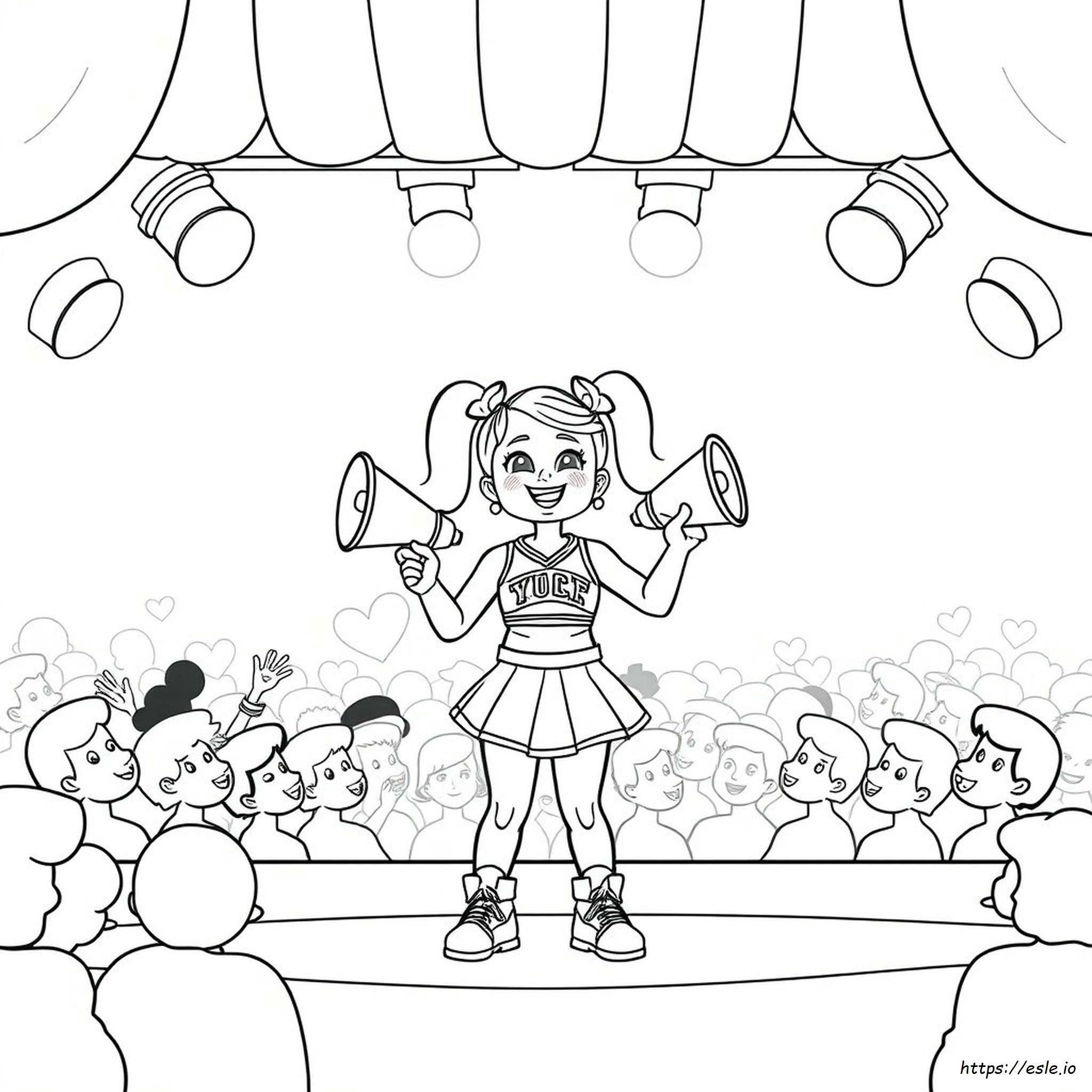 Lol Cheerleader Kolorowanki